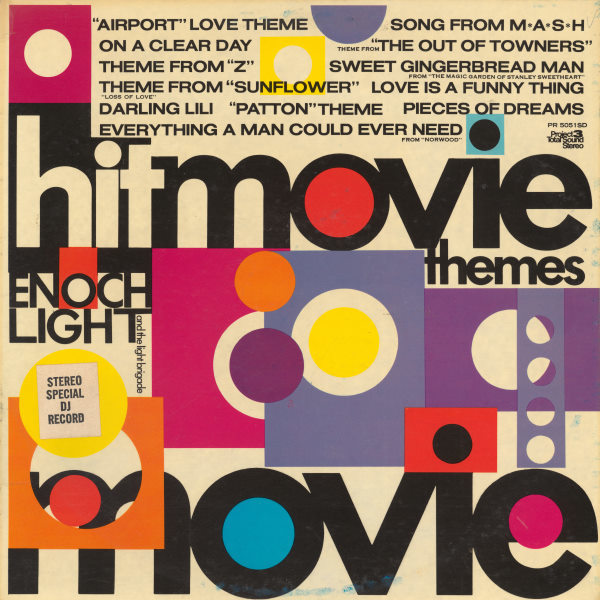 Enoch Light And The Light Brigade - Hit Movie Themes (1970)